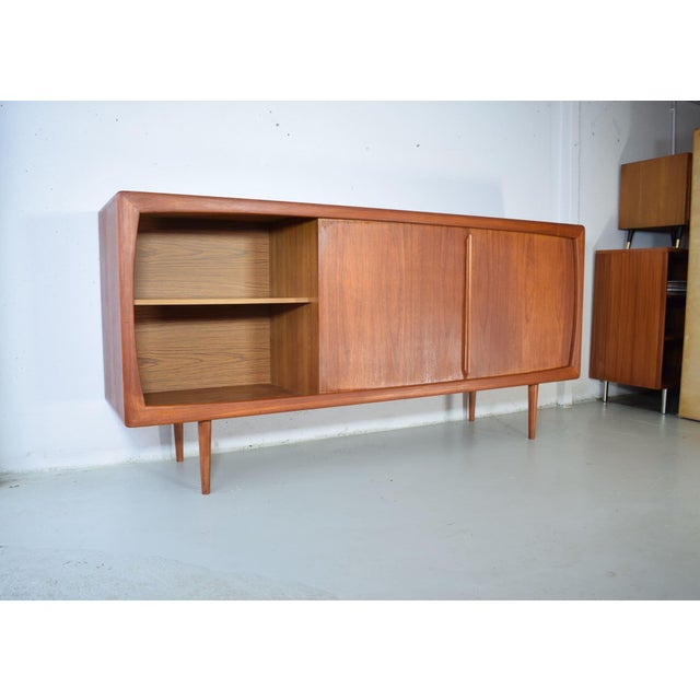 Mid-Century Modern Teak Sideboard from Dyrlund, Denmark, 1970s For Sale - Image 3 of 10