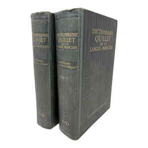 Dictionnaire Quillet De La Langue Francaise Hardcover by Raoul Mortier