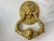 Brass 1970s Solid Brass Lion Head Door Pull For Sale - Image 8 of 8