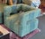 Restoration Hardware Drew Swivel Chair, Custom For Sale In San Francisco - Image 6 of 17