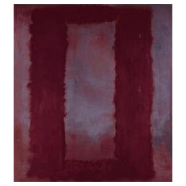 Mark Rothko, Red on Maroon, Art Print For Sale