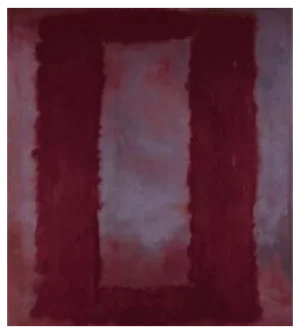 Mark Rothko, Red on Maroon, Art Print