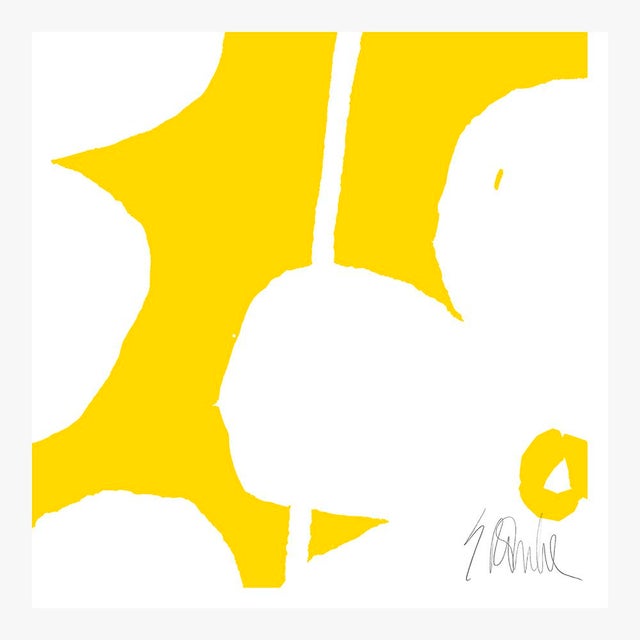 Not Yet Made - Made To Order Fabulous Flowers in Yellow, No. 1 Fine Art Print 58" X 58" by Liz Roache For Sale - Image 5 of 5