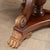 Wood Vintage Marble Top Center Table For Sale - Image 7 of 8
