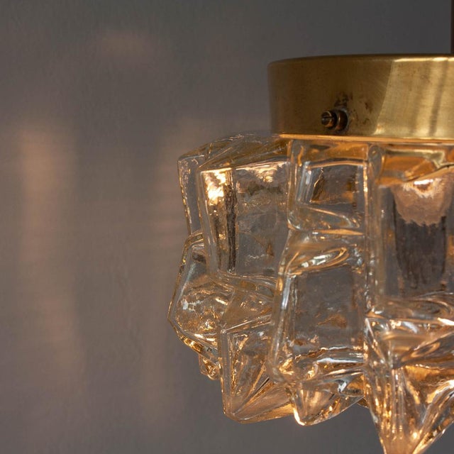 Metal Vintage German Pendant Lamp, 1960s For Sale - Image 7 of 12