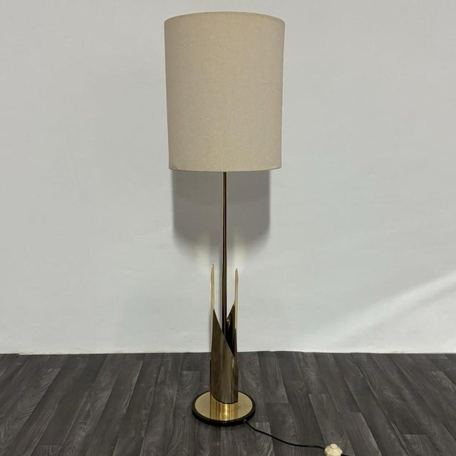 Hollywood Regency Floor Lamp, 1970s For Sale - Image 4 of 11