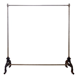 Antique English Clothing Rack, Late 19th Century For Sale