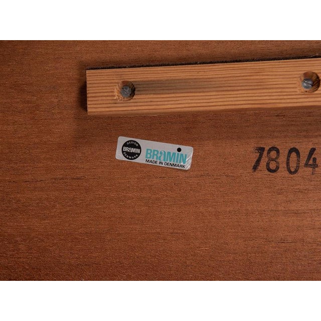Mid-Century Danish Dining Table in Teak attributed to H.W. Klein for Bramin For Sale - Image 11 of 12