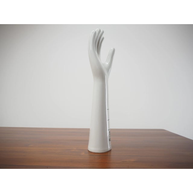 Mid-Century Modern Porcelain Hand Jewelry Holder, West Germany, 1960s For Sale - Image 3 of 10