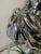 Vintage Marie Antoinette Bust in Silver Metallic Finish Resin For Sale In Miami - Image 6 of 10