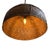 Vintage iron pendant light crafted from a hand-forged bowl from early–mid 20th century India. Such vessels were...