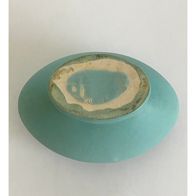 Ceramic 1930s Pottery Flower Frog on Base For Sale - Image 7 of 7