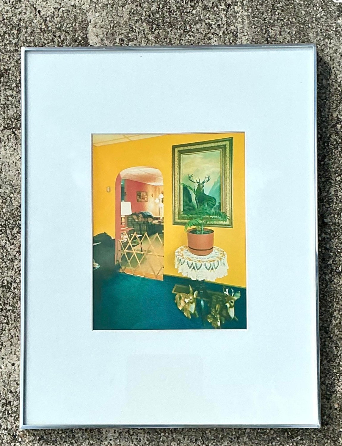 Vintage 1982 Vintage Original Stephen Myers C-Print “Monarch of the Hills” - Detail view