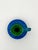 1960s Rimini Blue Ceramic Pitcher Vase by Aldo Londi for Bitossi, 1960s For Sale - Image 5 of 7