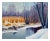 The Winter Pond Mid Century Landscape by h.a. Brown For Sale - Image 4 of 7