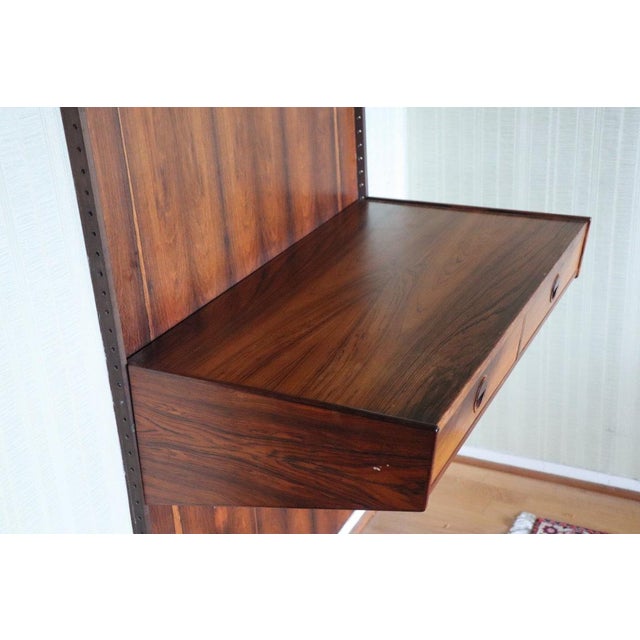 Danish Wall Unit by Thygesen and Sorensen in Rosewood, 1960s For Sale - Image 13 of 18