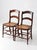 Antique Cane Seat Dining Chairs Pair For Sale - Image 6 of 11