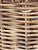 Tan Large English Woven Wicker Basket For Sale - Image 8 of 12