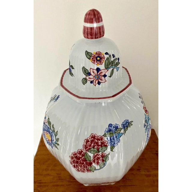 White Tiffany & Co French Large Ginger Jar For Sale - Image 8 of 13