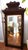 Antique Victorian Broken Arch Pediment Hall Mirror Walnut Eastlake Pier Mirror For Sale - Image 4 of 11