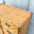 Mid 20th Century Boho Chic Herringbone Wicker Faux Bamboo Highboy Dresser by Dixie For Sale - Image 5 of 11
