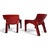 Vicario Lounge Chairs by Vico Magistretti for Artemide, 1970s, Set of 2 For Sale - Image 10 of 18