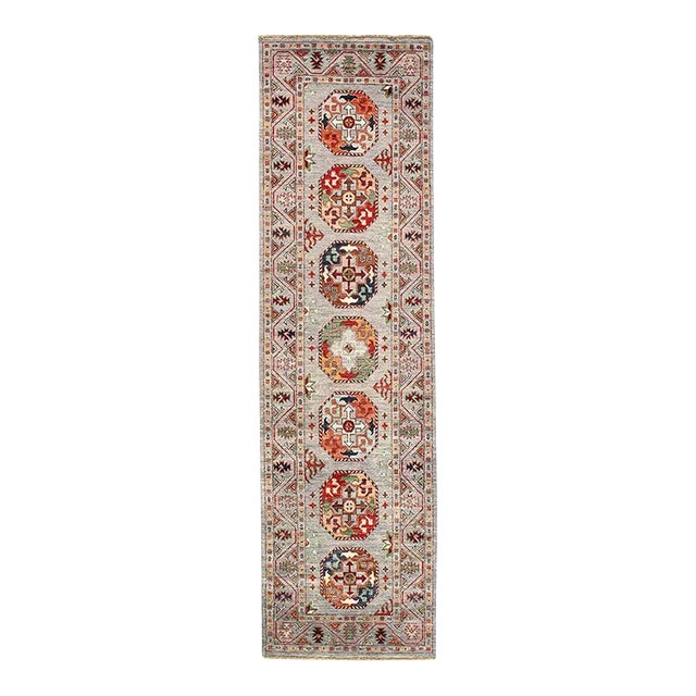 Fine Hand Knotted Ersari Runner For Sale