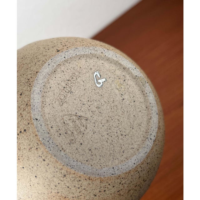 Mid-Century Modern Danish Studio Pottery Vase from Michael Andersen, Bornholm, 1960s For Sale - Image 12 of 14