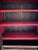 French 1800's Antique Breton, French, Carved, Shelves, Red Interior, Bookcase! For Sale - Image 3 of 11