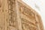 Wood Ancient Carved Star Moroccan Riad Door For Sale - Image 7 of 16