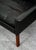 Mid Century Danish Modern Lounge Chair Set Leather Attributed to Hans Olsen Black Cs Glostrup For Sale - Image 9 of 12