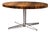 Vintage German Round Rosewood Coffee Table from Ilse Möbel, 1970s For Sale