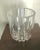 Heavy thick wall crystal Art Deco design clear ice bucket We got this piece from a Rancho Santa Fe estate sale, the...
