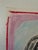 Pink Original Signed Karl Lagerfeld Drawing Portrait of Sheikha Moza, 2010 For Sale - Image 8 of 10
