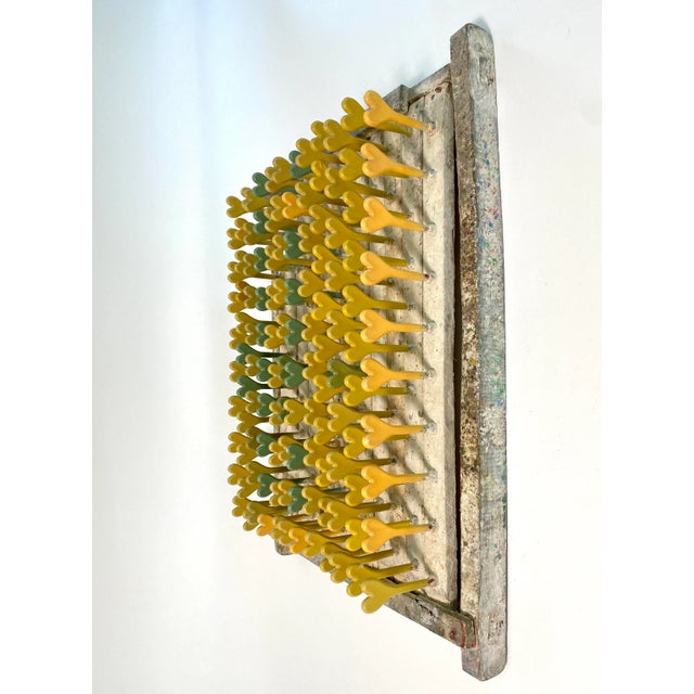 Late 20th Century Mini Hearts Balloon Mold Wall Sculpture For Sale - Image 5 of 7