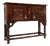 Antique Spanish Oak Carved Cabinet For Sale
