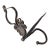 18th or 19th Century Blacksmith Handwrought Iron Betty Lamp Spike For Sale