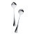 Georg Jensen Salad Servers Designed by Rebecca Uth For Sale