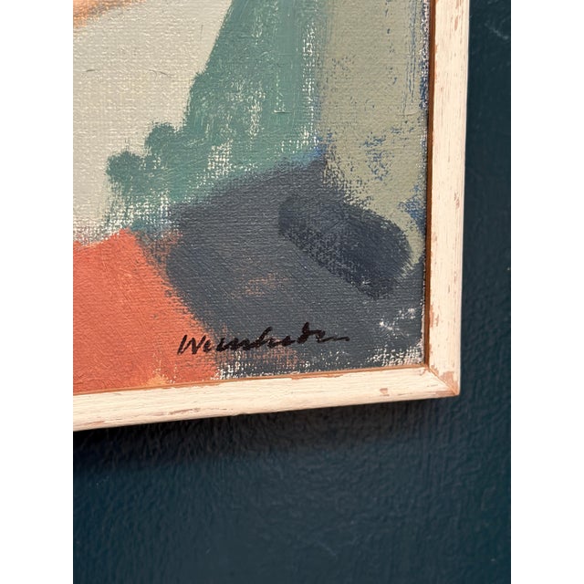 Stig Wernheden, Waterfall, 1950s, Oil on Canvas, Framed For Sale - Image 6 of 18