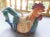Perfect addition for all the fall days ahead, this colorful ceramic rooster hen tea pot is a real delight. The beautiful...
