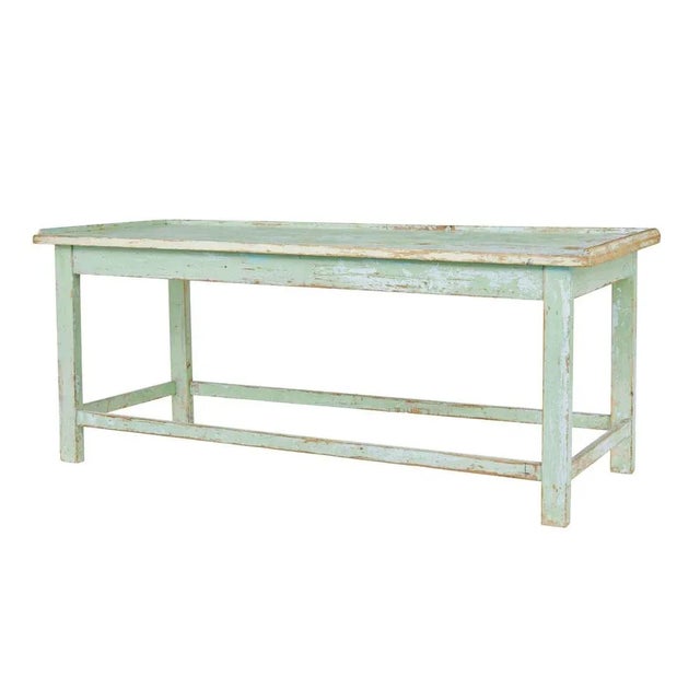 19th Century Swedish Painted Baking Table For Sale - Image 9 of 9