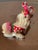 1970s Cute Shitzu Dog Christmas Ornament Figurine Glass For Sale - Image 4 of 4