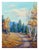 Traditional Mid 20th Century "The High Road" Forest Landscape Oil Painting by Myrtle Sue Redford, Framed For Sale - Image 3 of 5