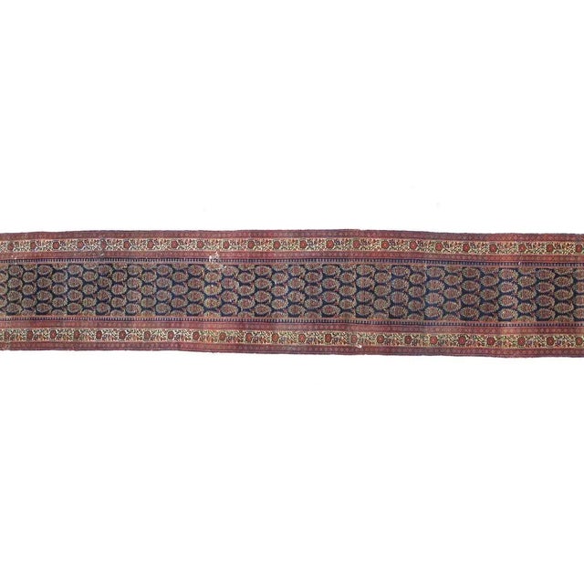 Persian 1910s Antique Bakhshaish Runner For Sale - Image 3 of 12