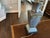 1980s 1980s Asian Pewter and Brass Urn Table Lamp For Sale - Image 5 of 10