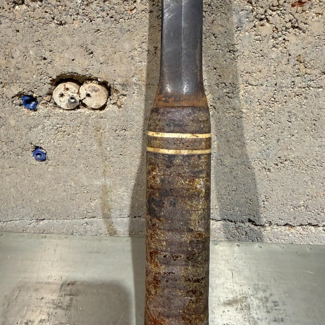 Classic Estwing Leather-Handled Rock Pick Geology Hammer Industial Decor For Sale In San Diego - Image 6 of 11