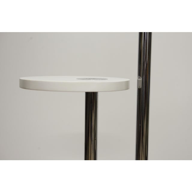 Modernist Chrome Model H-144 Floor Lamp by Jindrich Halabala for Up Zavody, Former Czechoslovakia, 1930s For Sale - Image 9 of 17