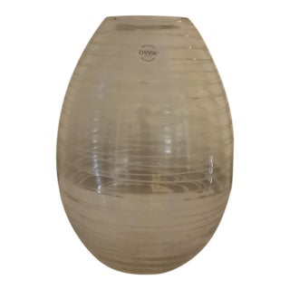 Dansk Glace Large Vase For Sale