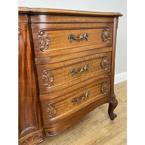 Vintage French Chest of Drawers in Walnut For Sale - Image 11 of 16