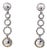 1990s Pair of John Hardy Estate Woven Cable Dangle Earrings Sterling Silver For Sale